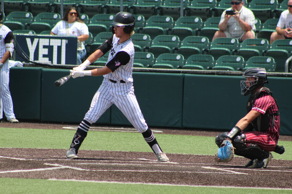 Texarkana Liberty-Eylau Canyon Randall 4A UIL state semifinals Texas baseball playoffs 060723 Andrew McCulloch 473